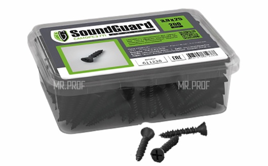 Cаморез SoundGuard гипрок-панель 3,9х25 мм (200 шт.)