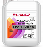 Грунтовка глубокого проникновения Litox Ultra 5л/5,5кг 