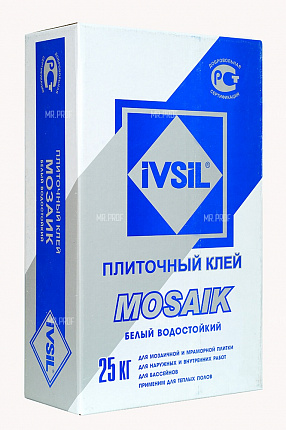 Плиточный клей IVSIL MOSAIK 25кг