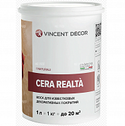 Защитный воск для декоративных покрытий Vincent Decor Cera Realta 1 л